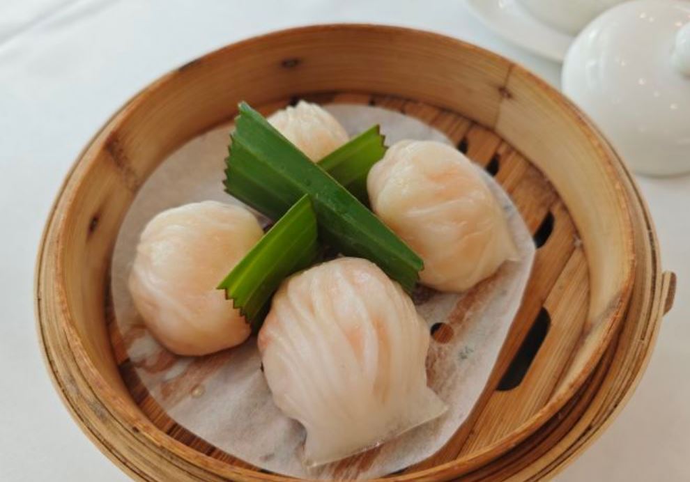 水晶大虾饺