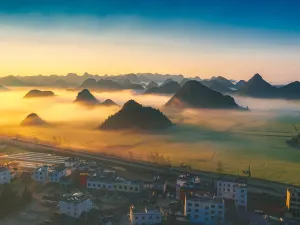 Sunrises in Luoping