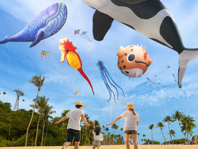 Sentosa Palawan Beach  kite-flying extravaganza | Palawan Beach