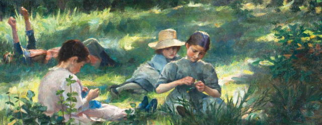 《色彩繽紛的世界》1848年至1918年的斯洛文尼亞繪畫展 | 美景宮