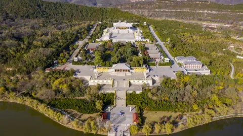 The Mausoleum of Yellow Emperor attraction in Yan'an