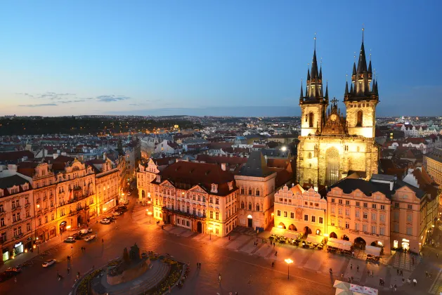 โรงแรมใกล้Praha-Liben Railway Station