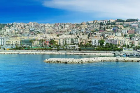 Via Caracciolo e Lungomare di Napoli