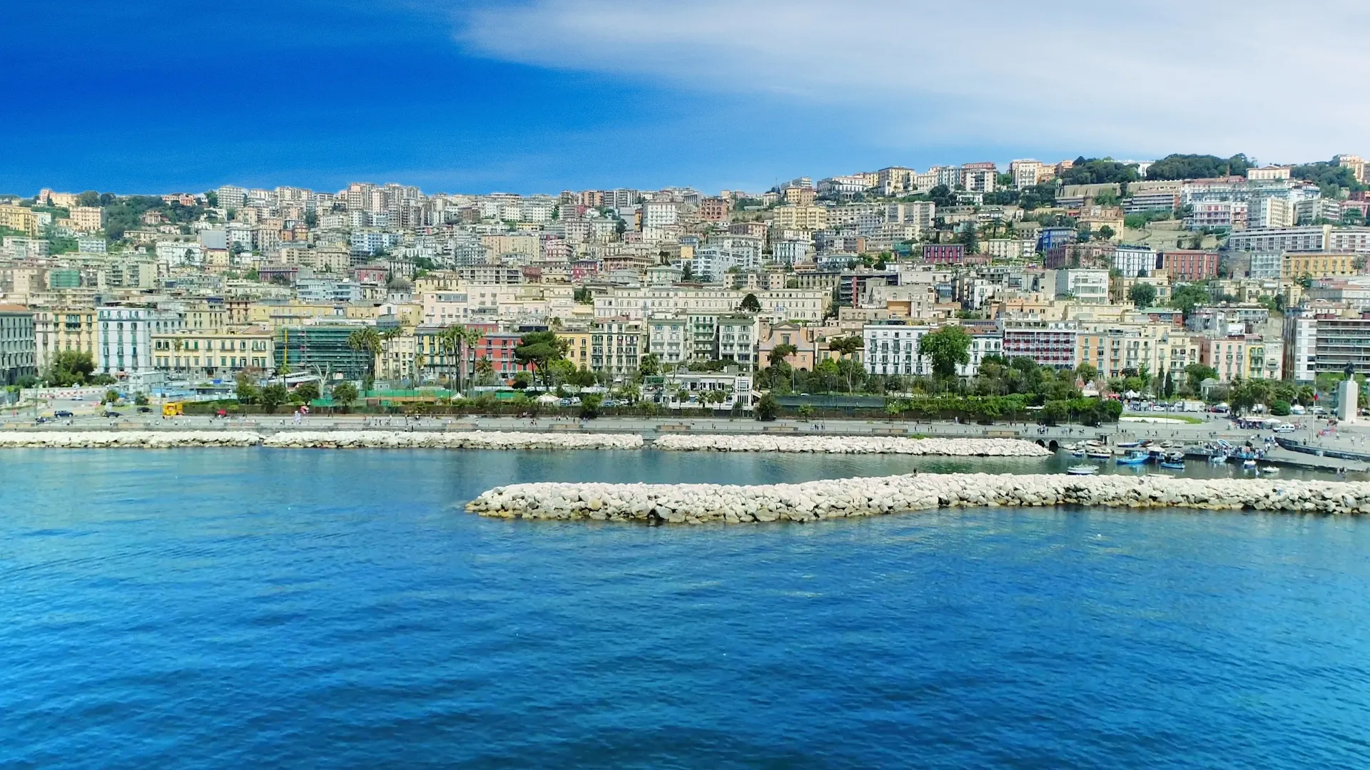Via Caracciolo e Lungomare di Napoli