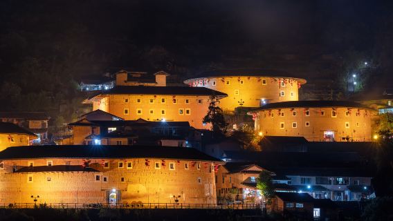 Fujian Yongding Gaobei Tulou Scenic attraction 1-day tour + Independent Group + English, Japanese, Korean , and Cantonese guide
