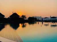 Sunset view plus city view 