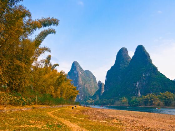 Bamboo Rafting on the Li River in Xingping