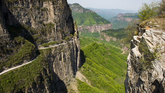 Lingchuan Wangmangling Scenic Area-Observation Deck