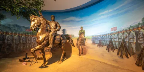 巖寺新四軍軍部舊址紀念館