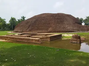 The Ramabhar Buddhist Stupa - Kushinagar District, Uttar Pradesh, India