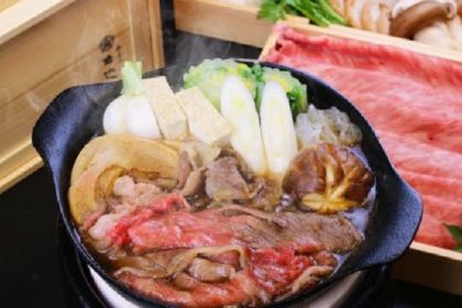 箱根 牛なべ 右近