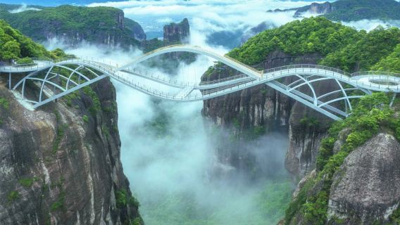 神仙居一日【私人導覽】南天頂+如意橋+天姥峰+蓮花台+上門接送