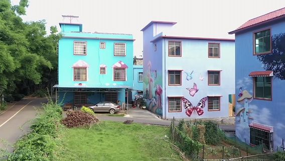 Colorful Fishing Village