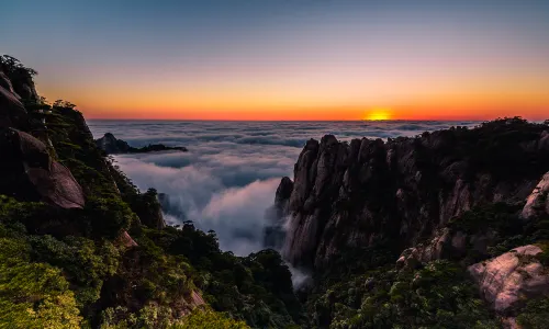 Sunrises in Yushan
