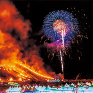 濟州島野火節