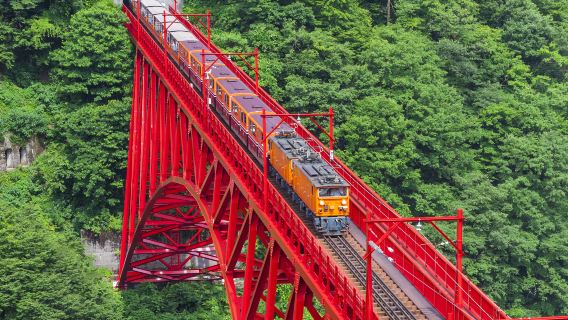 Kurobe Gorge Trolley Train