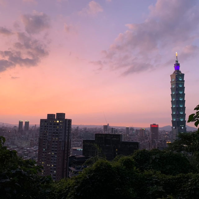 타이베이 전경이 한 눈에 샹산