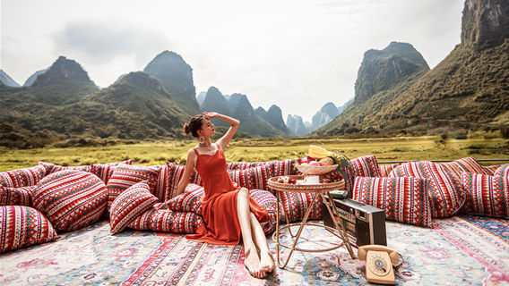 Travel Photoshoot in Yangshuo