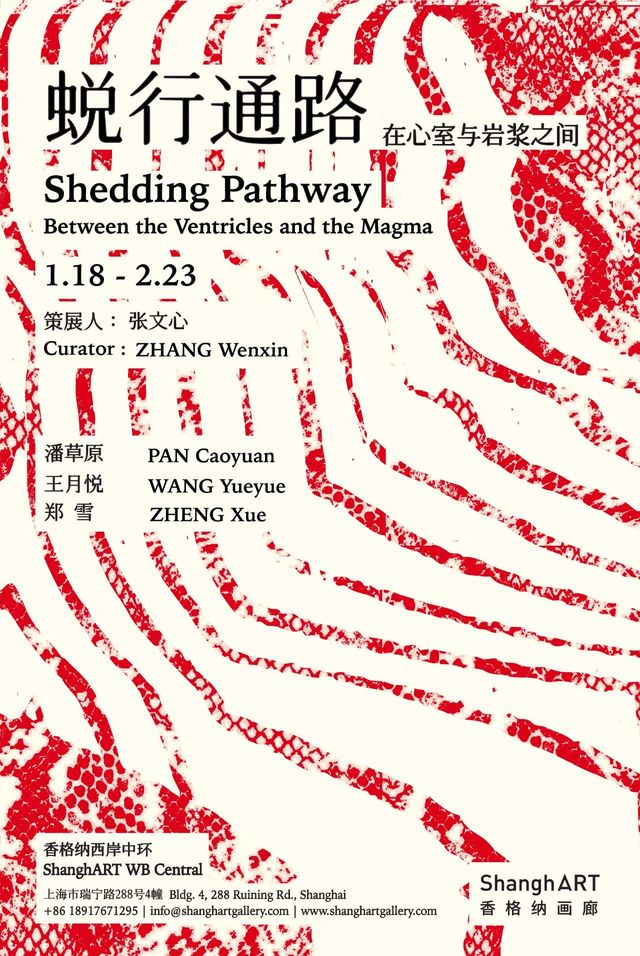 《蛻行通路：在心室與岩漿之間 》群展 | 香格納畫廊（西岸中環滙店）