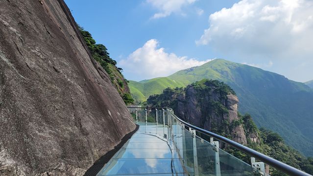 萍鄉武功山國家級風景名勝區-玻璃棧道
