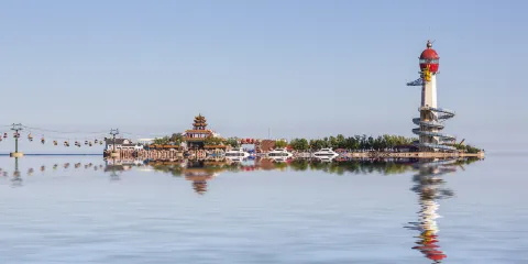 南戴河仙螺島