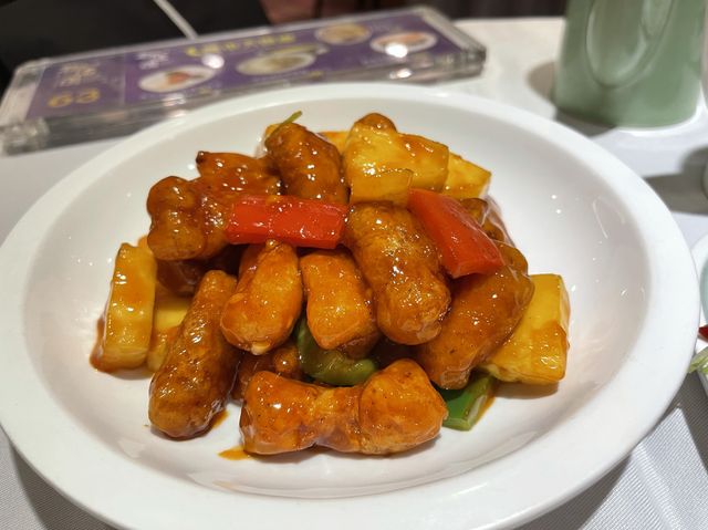 御名園。晚市中菜