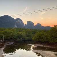 sunset บนเกาะพีพี
