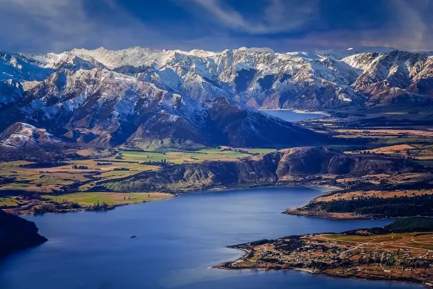 Flug Auckland Wanaka