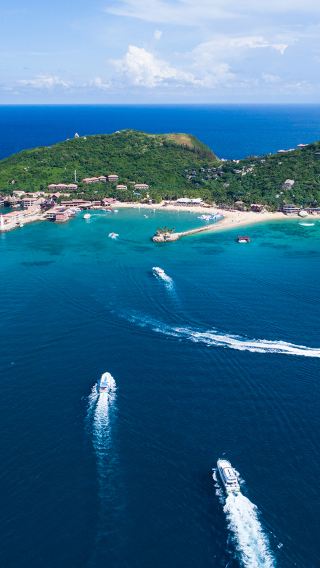 Trip private car - Sanya Boundary Island day tour (includes round-trip admission + boat ticket + ocean theater)