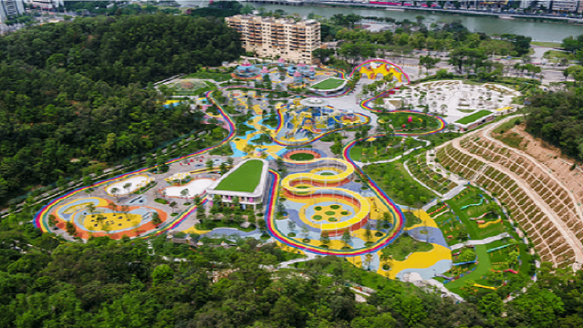 Jiangmen Children's Park Dream Theme Outdoor Amusement Area