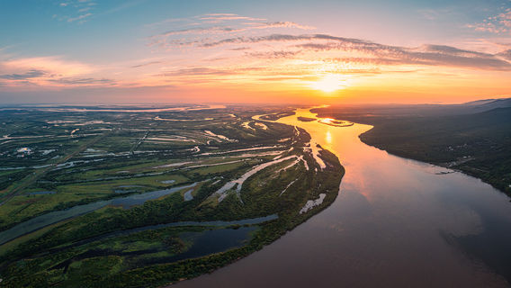 China Heixiazi Island Wetland Park