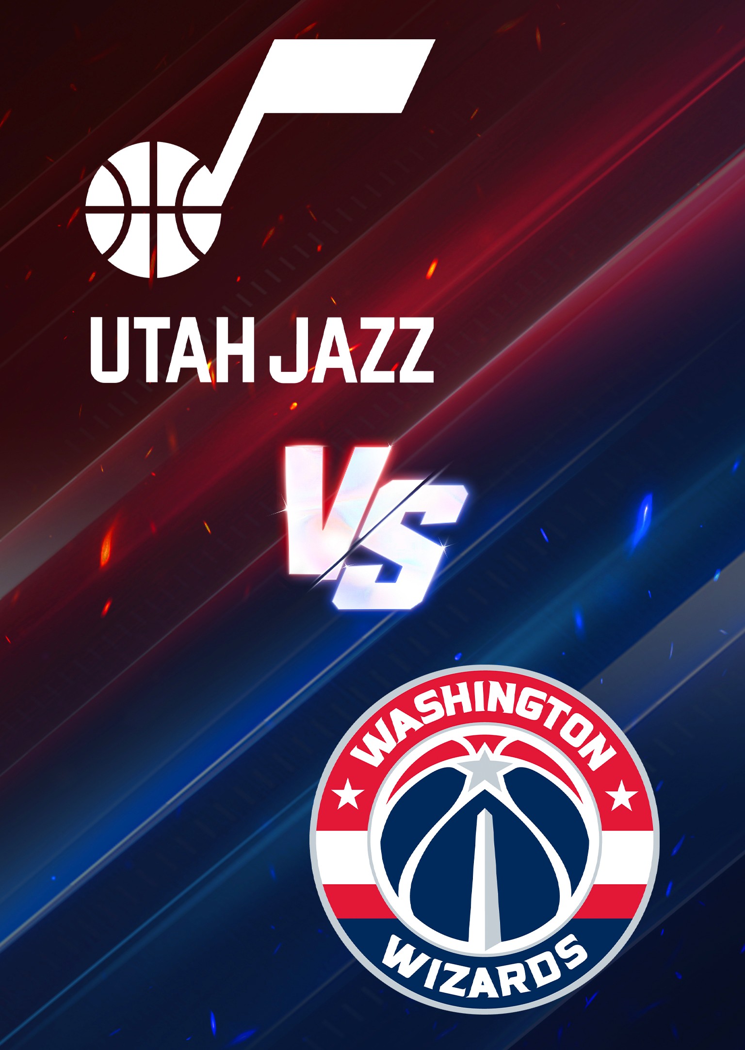 Washington Wizards at Utah Jazz | Delta Center