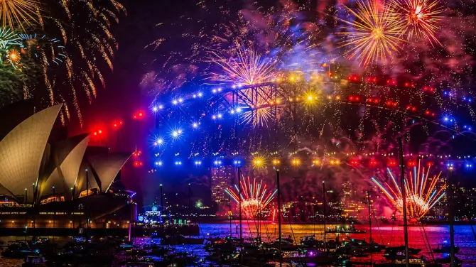 2026悉尼跨年煙花秀
