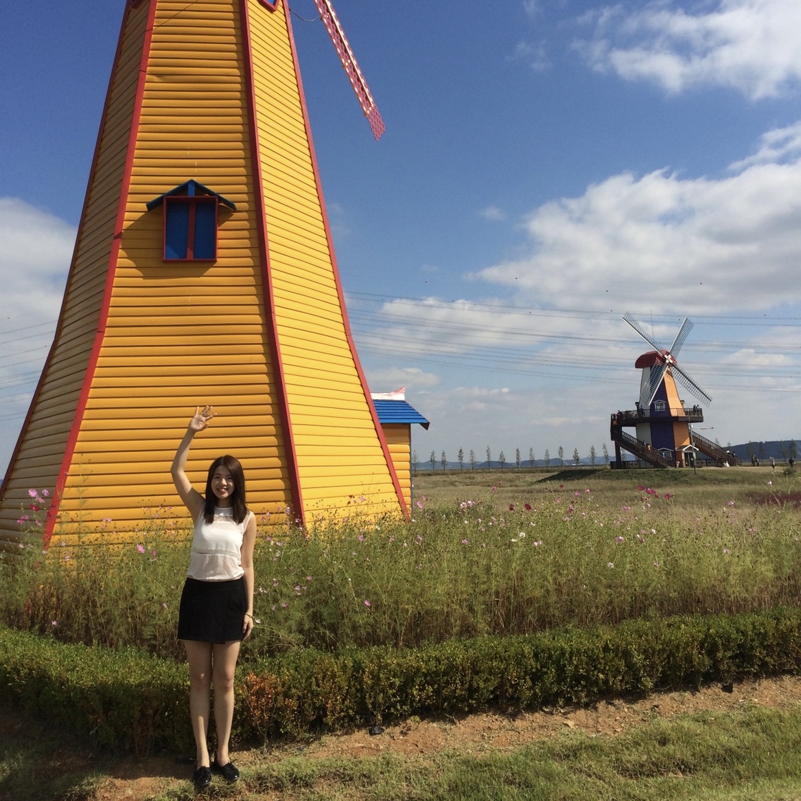 韓國隱世荷蘭風車園 Trip Com 仁川trip Moments 貼文