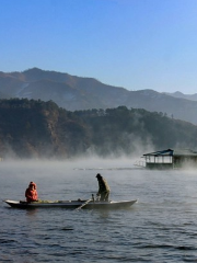 白山市龍山湖景區