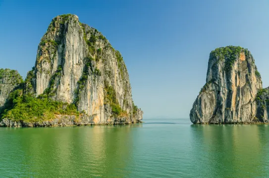 Ha Long Bay karst mountains