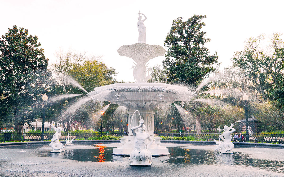 Fountain at Forsyth Park