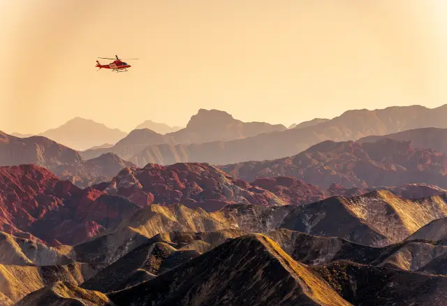 Sunsets in Zhangye