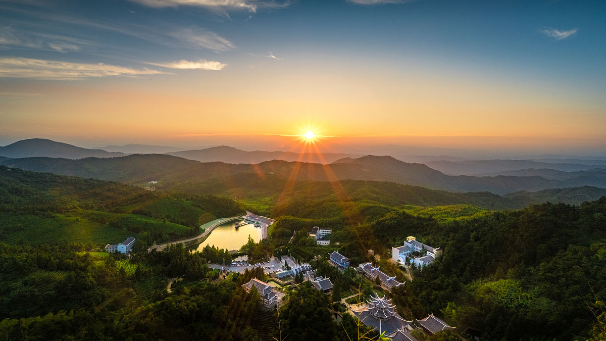 천태산 관광지