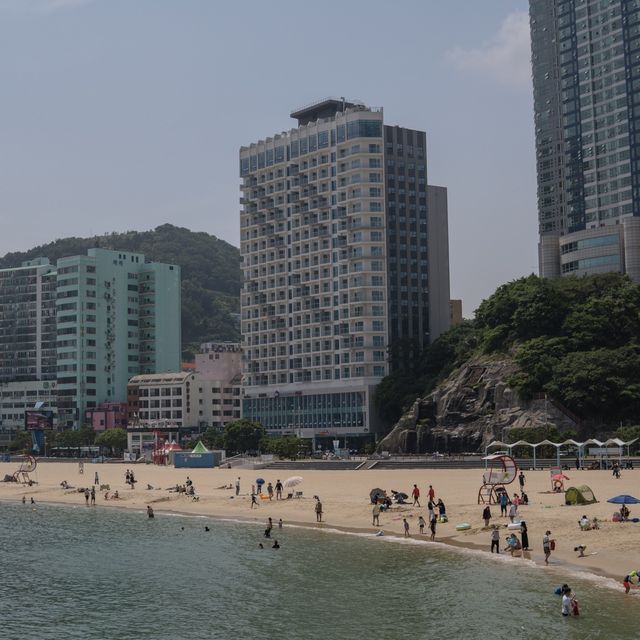 부산 오션뷰에서 즐기는 호크닉