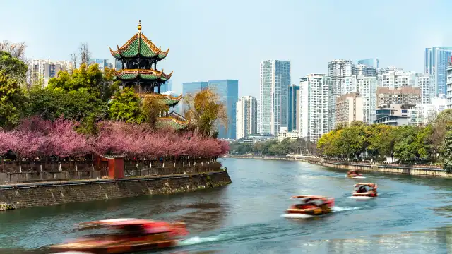 โรงแรมใกล้สวนหวางเจียงโหลว