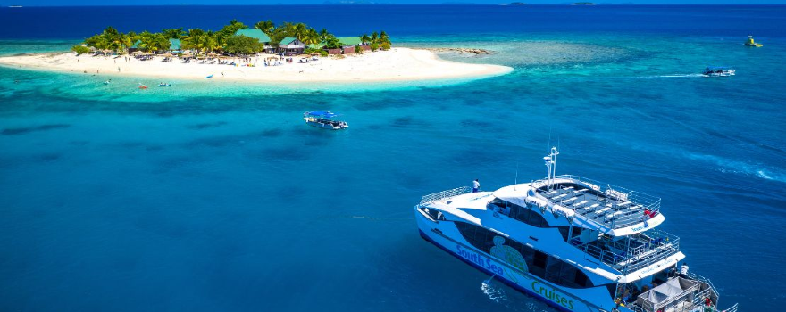 South seas island fiji