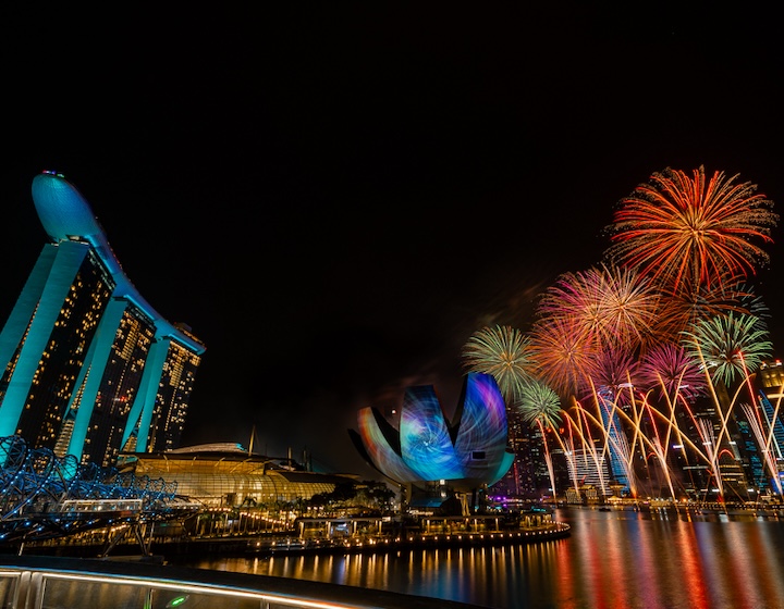 2025 New Year’s Eve Fireworks In Singapore | Singapore