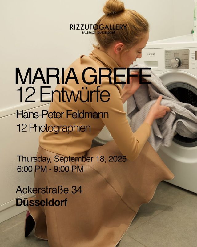 MARIA GREFE - 12 Entwürfe Hans-Peter Feldmann 12 Photographien | RizzutoGallery
