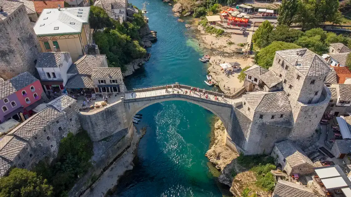Hotel in zona Ponte Vecchio di Mostar