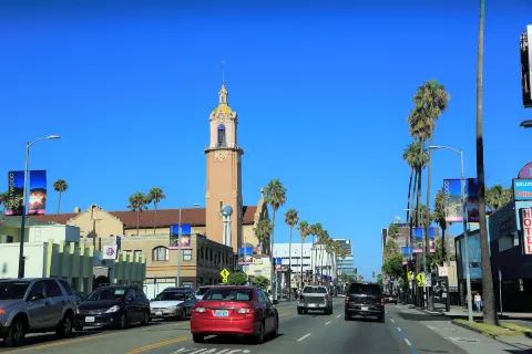 W Sunset Blvd