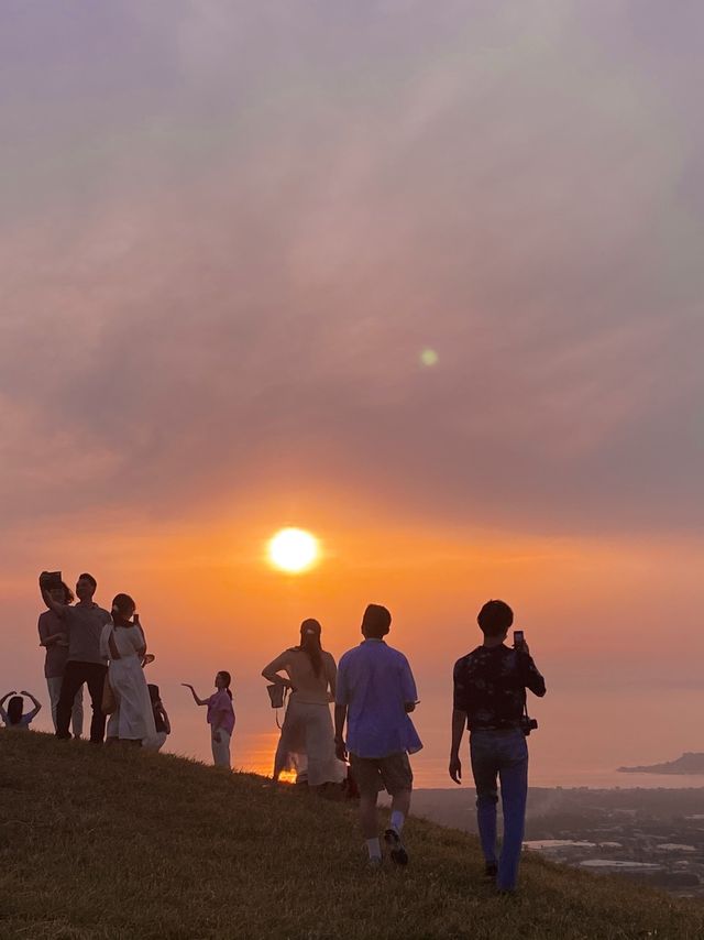 제주도 노을맛집, 포토존 새별오름