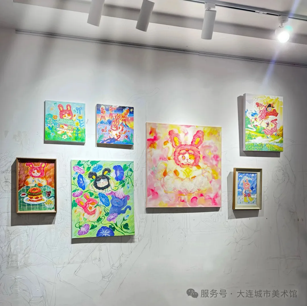 《絨毛宇宙的邀約》BunnyCat溫馨治癒藝術展 | 大連城市美術館