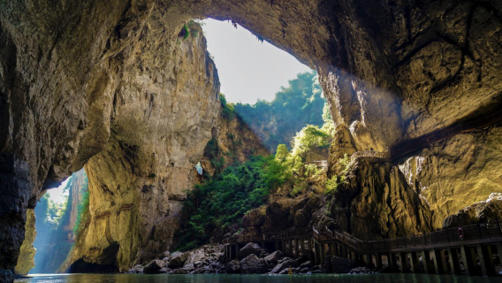 Zhijindong Cave National Key Scenic Area - Yixian Sancao Konglong Lake Scenic Area