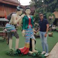 ฮักน่าน คาเฟ่กลางทุ่งนาวิวภูเขา 360 องศา